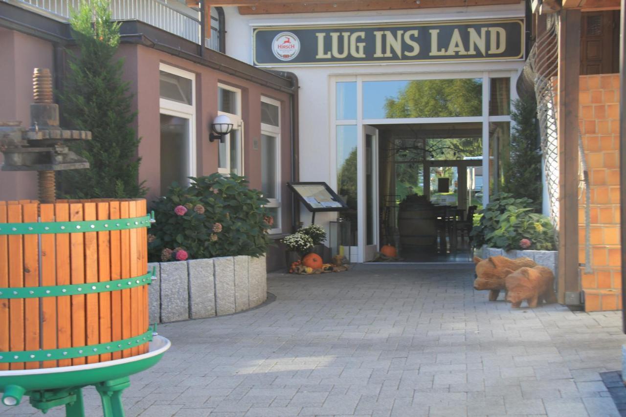 Lug ins Land Restaurant&Ferienwohnungen Bad Bellingen Exterior foto